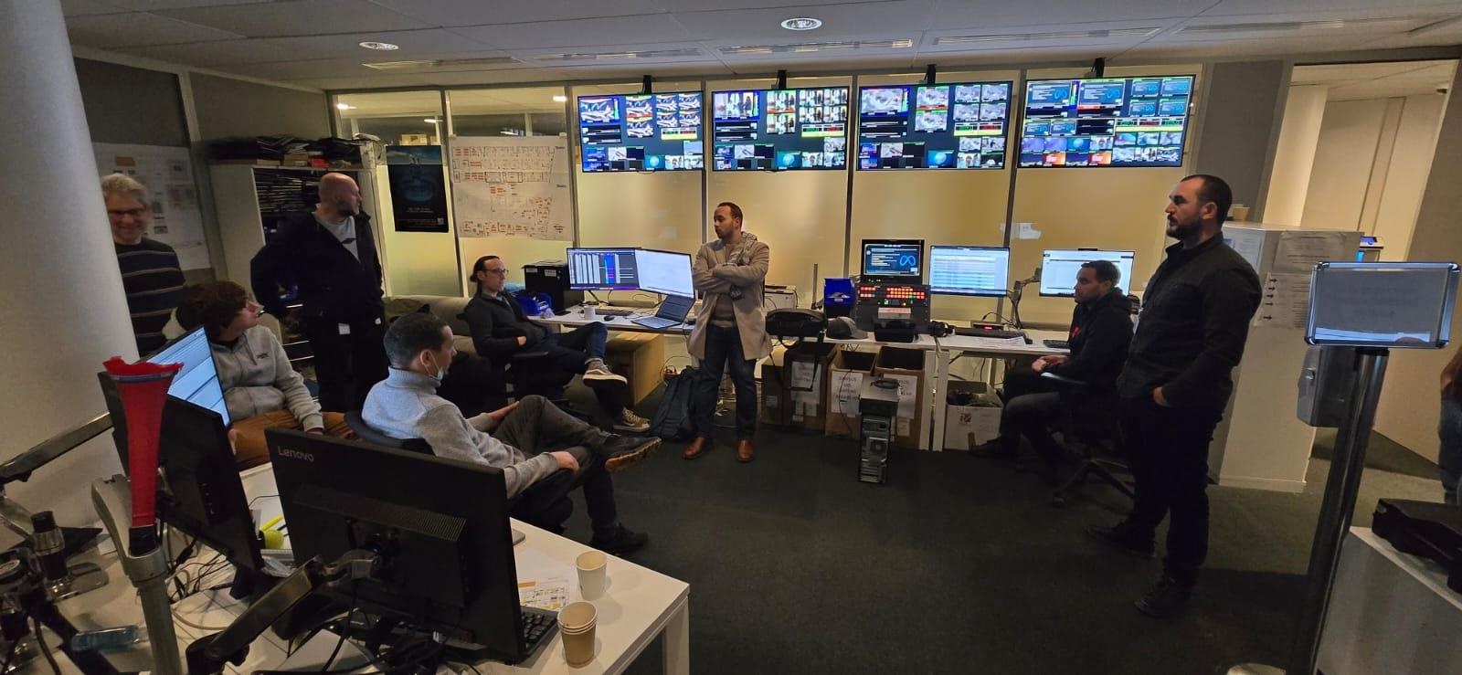 Mise en production du nouveau système de fabrication de France 24