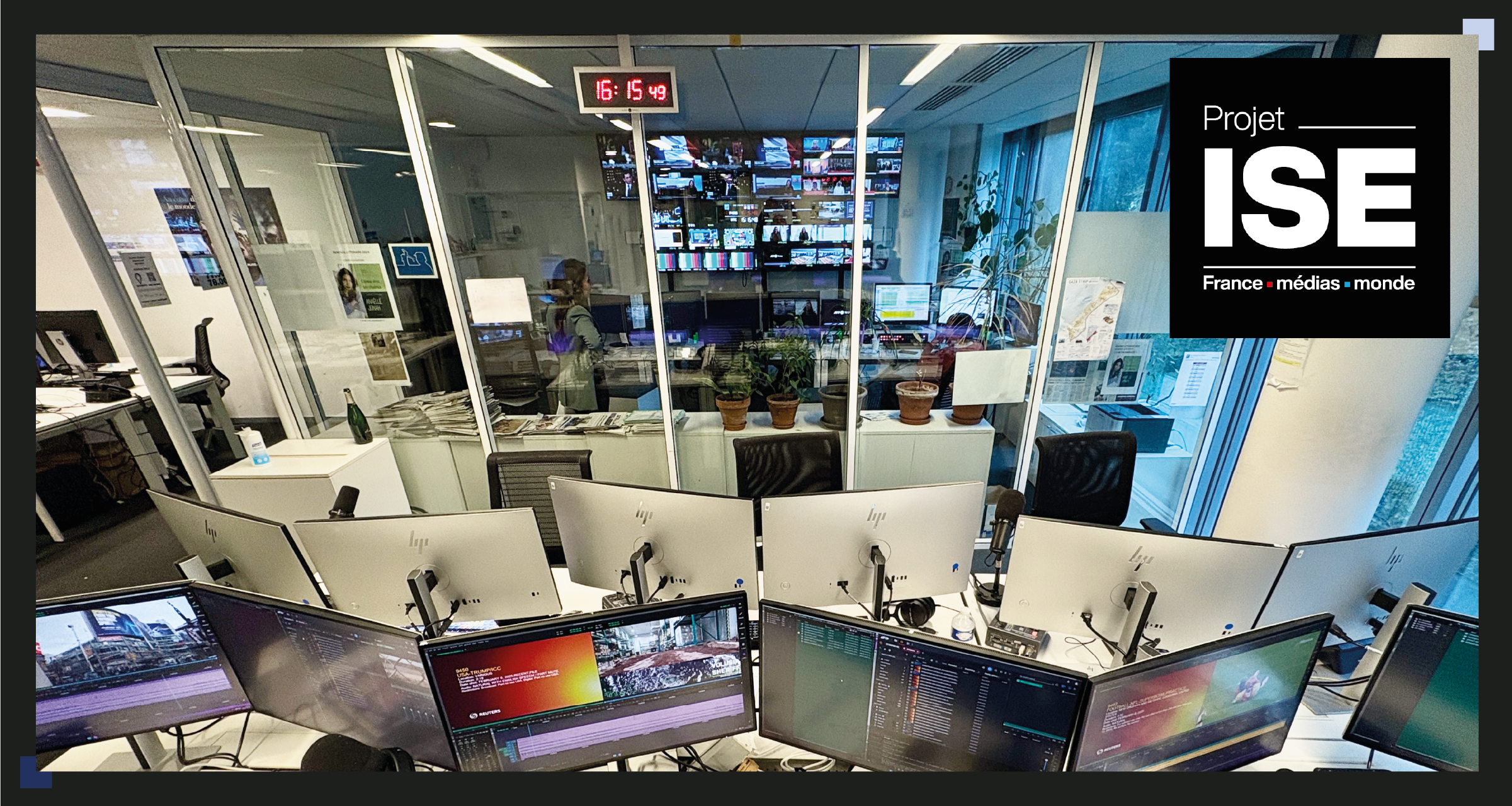 Projet d’accompagnement au changement de France Médias Monde lors du déploiement des nouveaux outils de fabrication de France 24