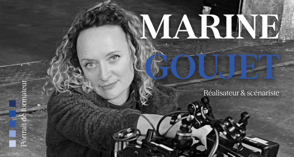 Portrait de Marine Goujet, première assistante caméra